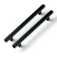 thumbnail image 1 of Goo-Ki Matte Black Drawer Handles 5 in (128mm) Hole Centers Straight Cabinet Pull,6-Pack Solid Cabinet Handles for Kitchen Cabinets and Dresser Drawers, 1 of 10