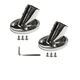 thumbnail image 1 of GooMeng 316 Stainless 60 Degree Boat handrail Round Base 7/8" 22mm, Boat Hand Rail Fitting (1 Pair), 1 of 5