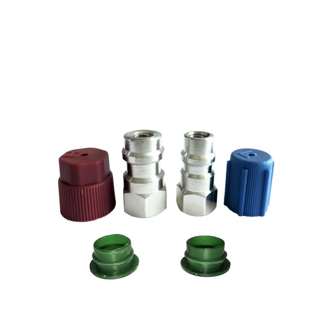 GooMeng R12 to R134a Retrofit Conversion Adapter Fitting 1/4 SAE Thread
