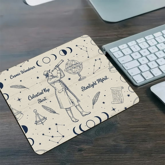GooTPa 1210inch Celestial Stargazer Hard Desk Mat with Non-Slip Base Fast Drying Washable Premium Mousepad
,Fast Drying Washable Premium Mousepad for Gaming and Office