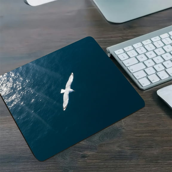 GooTPa 1210inch Deep Sea Fly Further Hard Desk Mat with Non-Slip Base Fast Drying Washable Premium Mousepad
,Fast Drying Washable Premium Mousepad for Gaming and Office
