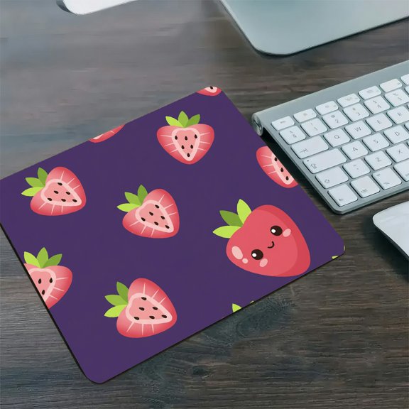 GooTPa 1210inch Electric Berry Slices Hard Desk Mat with Non-Slip Base Fast Drying Washable Premium Mousepad
,Fast Drying Washable Premium Mousepad for Gaming and Office
