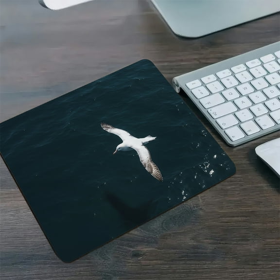 GooTPa 1210inch Freedom Soar Albatross Hard Desk Mat with Non-Slip Base Fast Drying Washable Premium Mousepad
,Fast Drying Washable Premium Mousepad for Gaming and Office