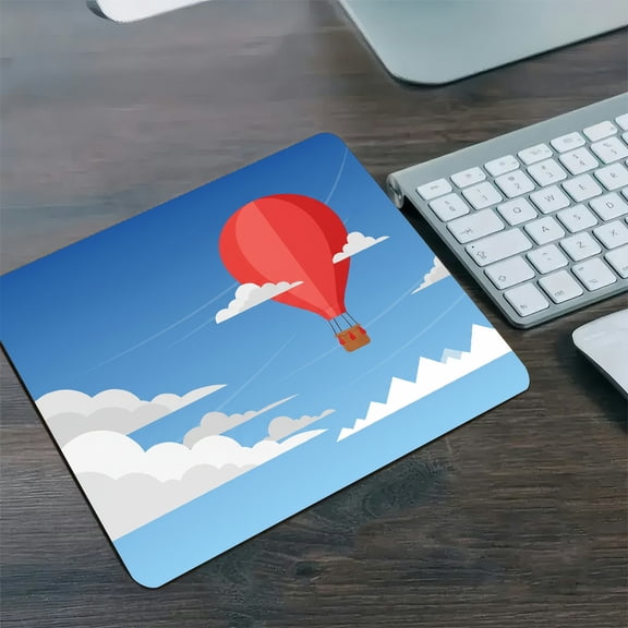 GooTPa 1210inch Minimalist Red Balloon Fast Drying Washable Premium Mousepad
Personalized Hard Desk Mat with Non-Slip Base for Gaming and Office