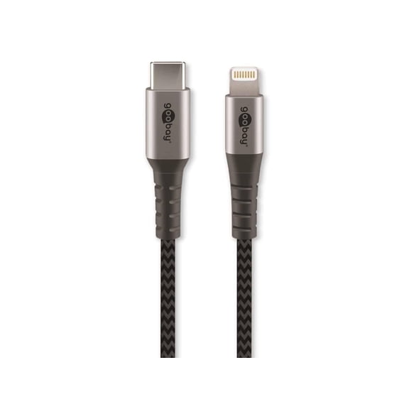 Goobay Lightning USB-C Lade- und Synchronisationskabel, 1m 1 metre usb-c to lightning Single