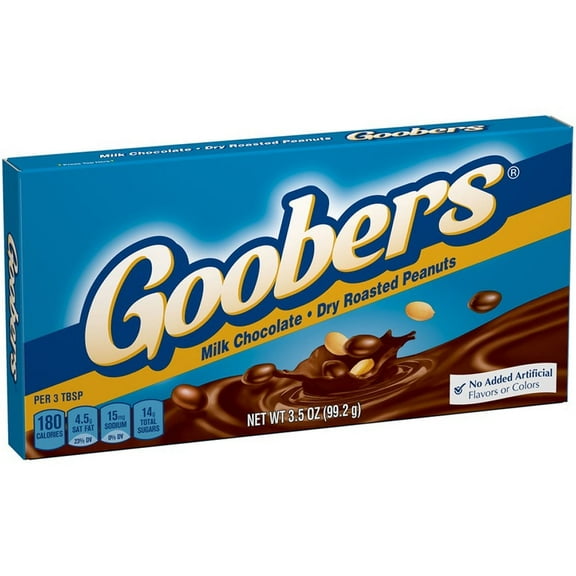Goobers Chocolate Covered Peanuts - 3.5-oz. Theater Box