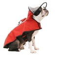 thumbnail image 1 of Gooby Pet Fashions GBY-76000-RED-3XL Adjustable Dog Raincoat, Red - 3XL, 1 of 1