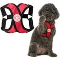 thumbnail image 1 of Gooby Comfort X Step-In Harness - Red, X-Large - Breathable, Lightweight, and Wrinkle Free Mesh Harness with Patented Choke-Free X Frame for Small Dogs and Medium Dogs, 1 of 5