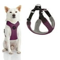 thumbnail image 1 of Gooby Convertible Z Harness - Purple, Large - Flexible and Shock Absorbing Convertible Harness with Quick Release Buckle and Fastener Neck Closure, 1 of 5