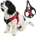 thumbnail image 1 of Gooby Escape Free Easy Fit Harness - Red, X-Small - Escape Free Step-In Harness with Neoprene Body for Small Dogs and Medium Dogs Indoor and Outdoor use, 1 of 6