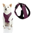 thumbnail image 1 of Gooby Lite Gear Z Harness - Purple, X-Large - Flexible and Shock Absorbing Head-In Harness with Easy-Snap Rotational Buckle and Metal Alloy D-Ring, 1 of 5