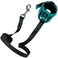 thumbnail image 1 of Gooby Neoprene Wrist Band Surfer Leash - Turquoise, 6 FT - Hands Free Dog Leash with Padded Handle - Dog Leashes for Small Dogs, Medium Dogs, and Large Dogs for Indoor and Outdoor Use, 1 of 5