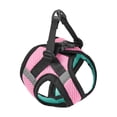 thumbnail image 1 of Gooby Pet Everyday Mesh Dog Harness for Small Breeds XX-Small/X-Small Pink, 1 of 2
