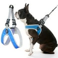 thumbnail image 1 of Gooby Simple Step In III Harness - Blue, Medium - No Pull Small Dog Harness with Scratch Resistant Outer and Soft Inner Mesh Vest, 1 of 5