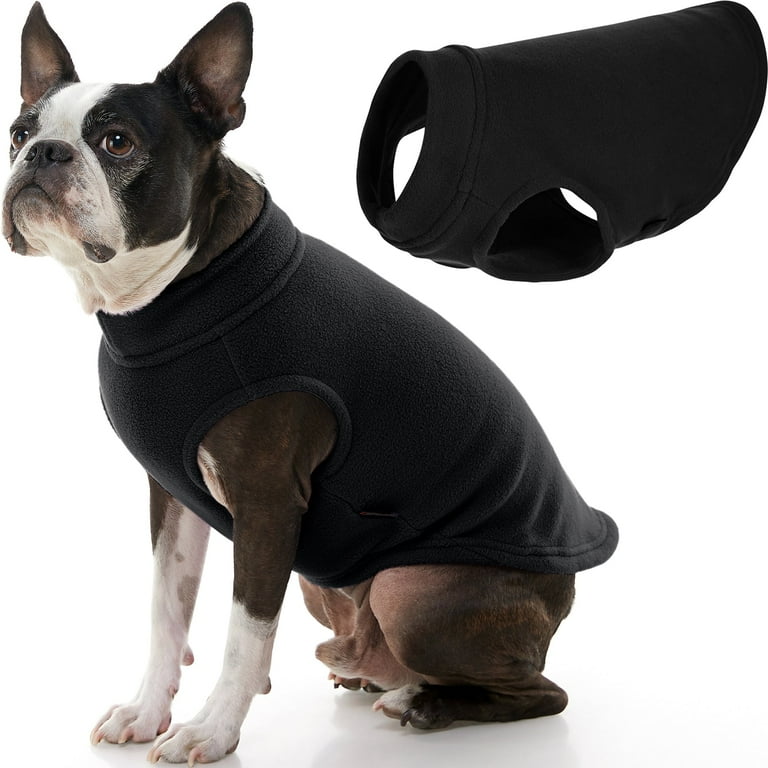 Gooby Stretch Fleece Vest - Black, Large - Warm Pullover Stretchable Soft  Fleece For Dogs with Multiple Colors and Sizes Indoor and Outdoor Use -  Walmart.com