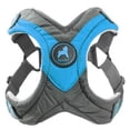 thumbnail image 1 of Gooby Trekking Step-in Memory Foam Dog Harness - Ocean Blue Large, 1 of 1
