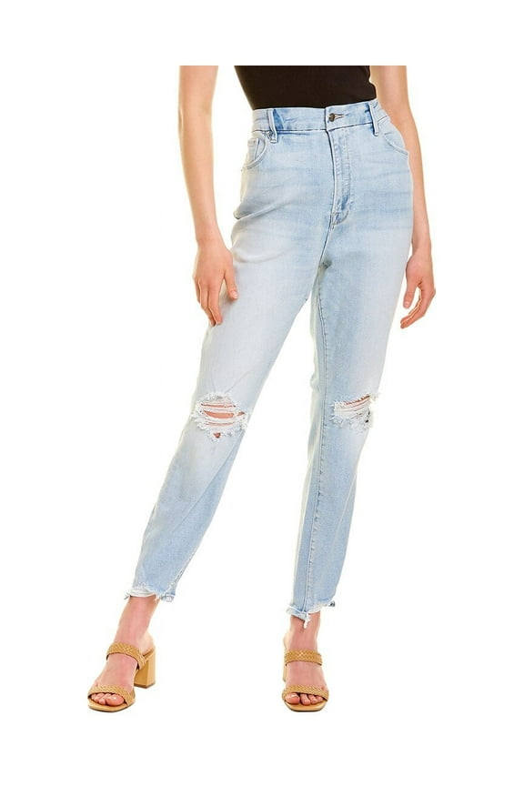 womens Good Waist Blue Skinny Jean, 22, Blue