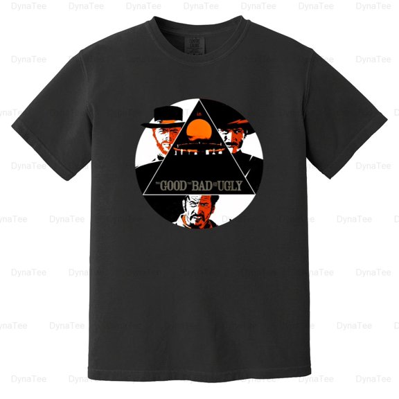 Good Bad Ugly Leone Western Eastwood Wallach Spaghetti Classic Comfort Color T-Shirt Unisex, up to 4XL