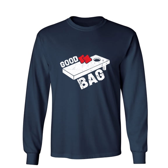 Good Bag Sarcastic Humor Novelty Men's Long Sleeve Shirts