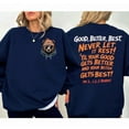 thumbnail image 1 of Good Better Best 2 Side Sweatshirt, Chicago Football Christmas Retro Hoodie, Game Day Sweater, Xmas Gifts, 1 of 2