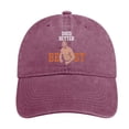 Good Better Best Bears Wine Red Hat Adjustable Funny Fashion Unisex ...