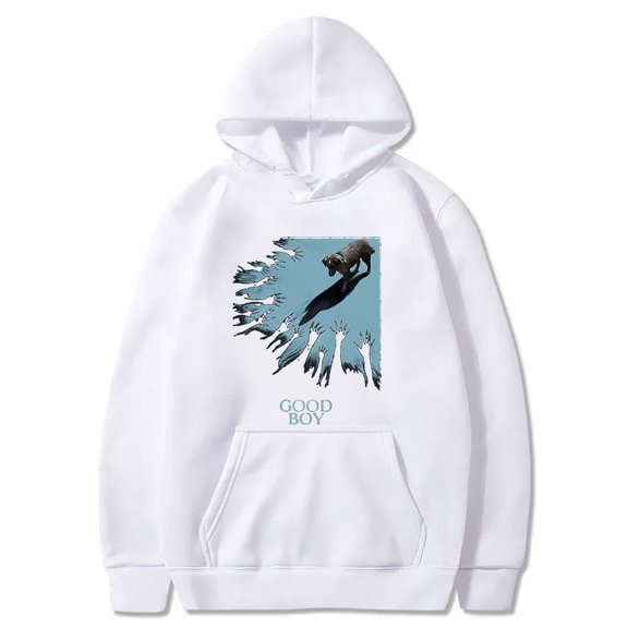 Good Boy Movie Hoodies Horror Movies Merch Pullovers Women Men Long Sleeve Hooded Sweatshirts