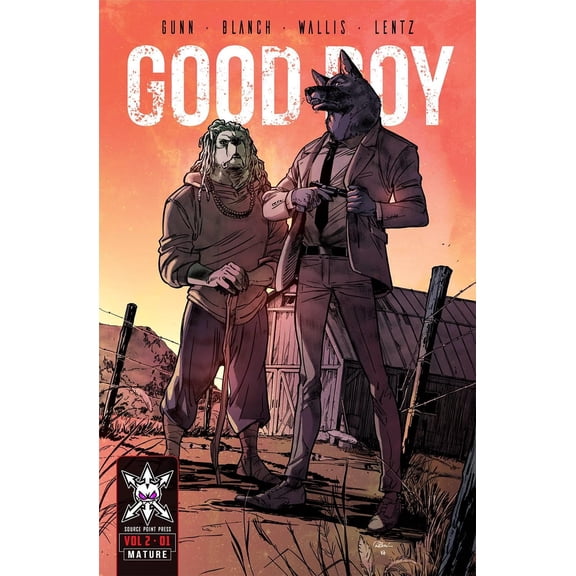 Good Boy Vol 2 #1 Cvr B Brine (mr) Source Point Press Comic Book