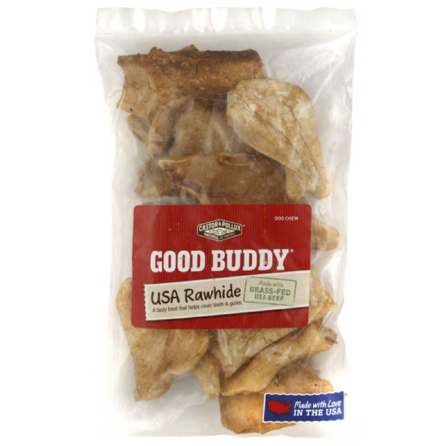 Good Buddy Dog Chew, Rawhide Chips, Chicken Flavored, 4 oz, 8Pack
