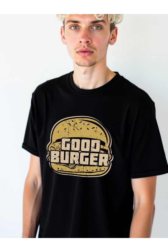 Good Burger Tee for men graphic t shirts black funny gifts Spring and summer outdoor wear Daily and weekend wear Retro Unisex Shirt Printed tshirts