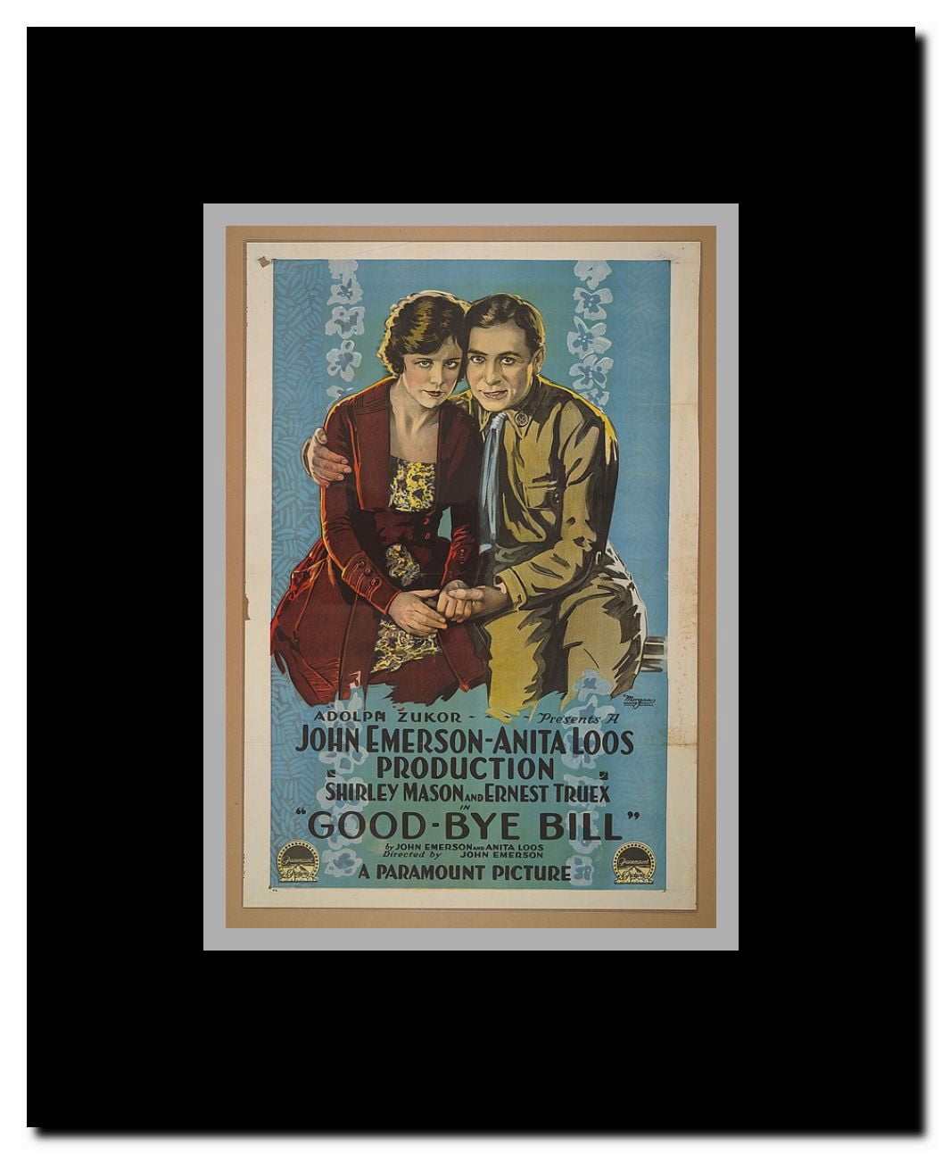 Good-Bye Bill Framed Movie Poster