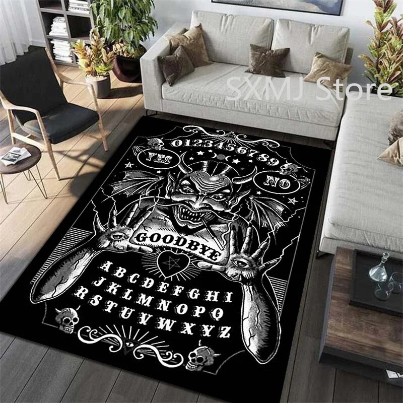 Good Bye Yes No Carpet Area Rug Mat Bedroom Living Room Playroom