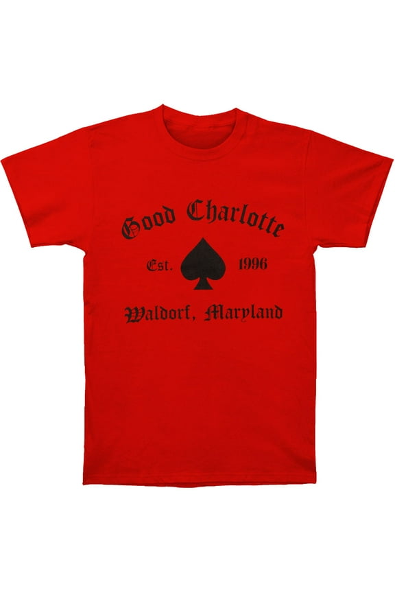 Good Charlotte Men's GC Recreate 1 T-shirt XX-Large Red