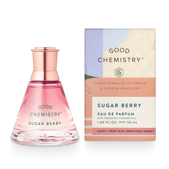Good Chemistry Eau De Parfum Sugar Berry, Playful Sweet Fragrance with Freesia, Raspberry, Vanilla, 1.69 fl oz