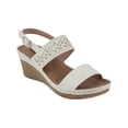 thumbnail image 1 of Good Choice Womens Foley Faux Suede Wedge Sandals, 1 of 1