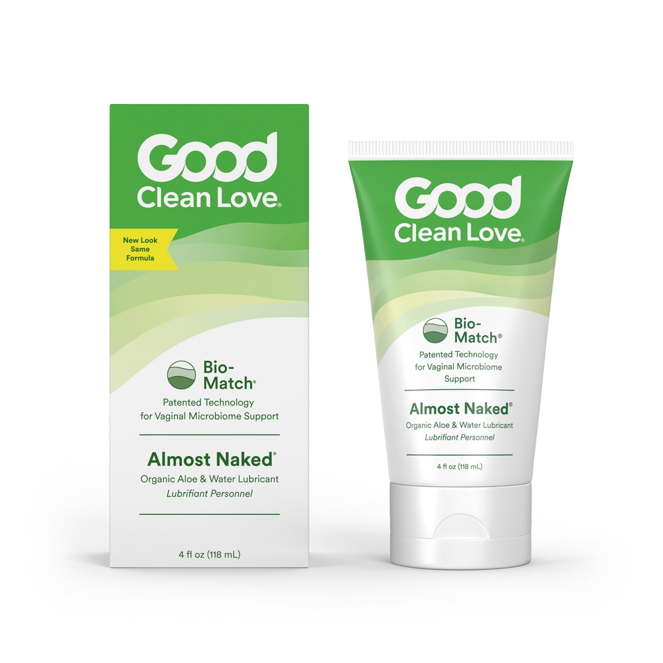 Good Clean Love, Almost Naked Organic Personal Lubricant, 4 oz
