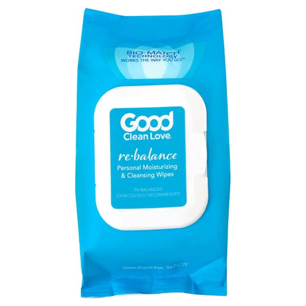 Good Clean Love Rebalance Personal Moisturizing & Cleansing Wipes