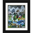 thumbnail image 1 of Good, Coco 19x24 Black Ornate Wood Framed with Double Matting Museum Art Print Titled - High Sierras, 1 of 4