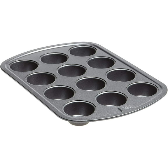 Good Cook 04032 12 Cup Mini Muffin Pan, Steel