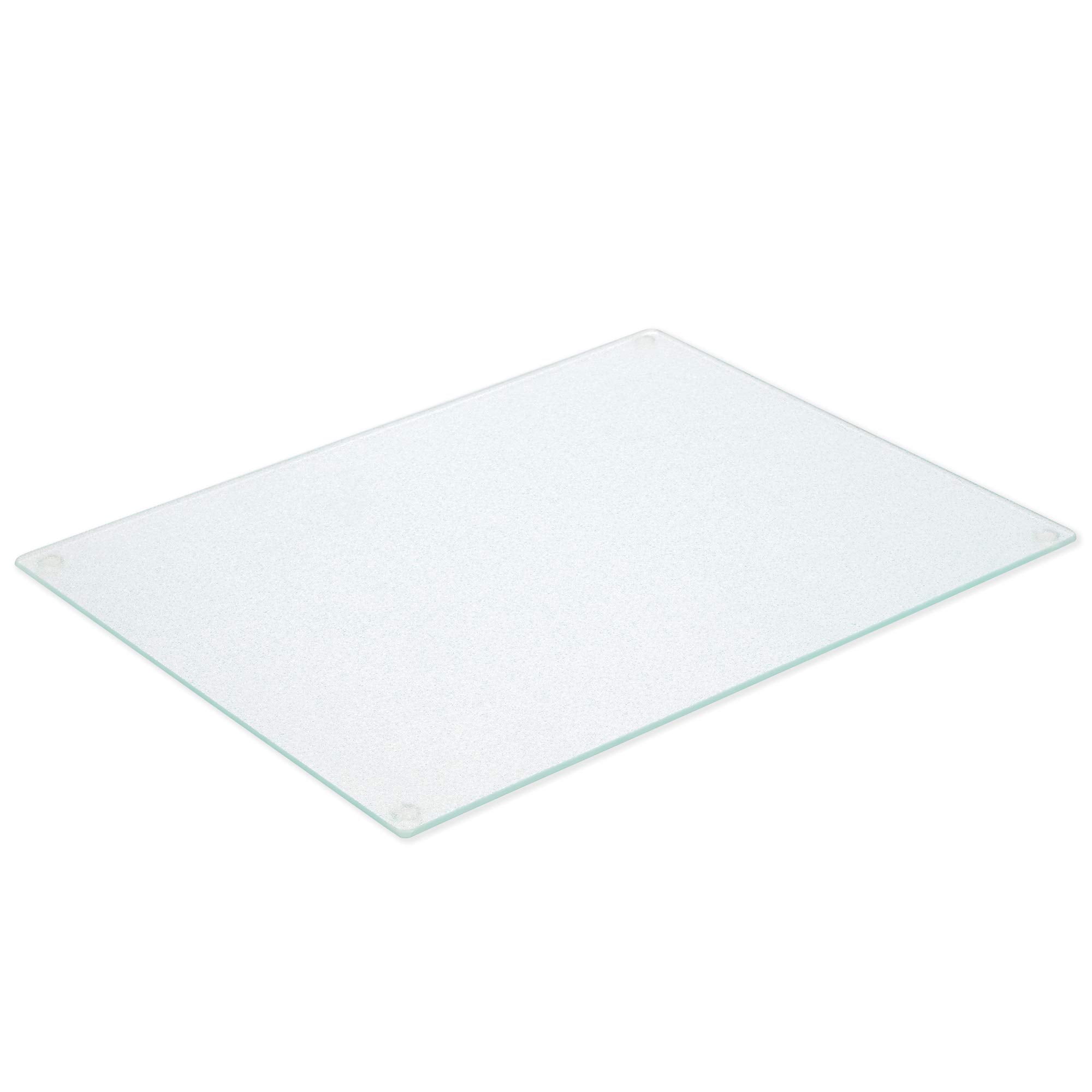 Good Cook 10796 Tempered Glass Cutting Board, 12" x 15", Clear
