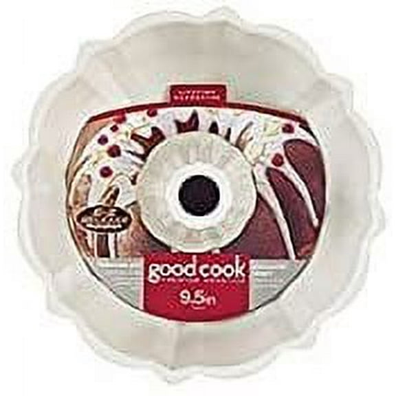 Good Cook 11752 Non-Stick Fluted Baking Pan Pack of 6