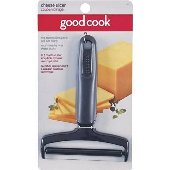 GoodCook Classic Cheese Slicer 11910 - Adjustable Wire-Cutter, Stainless Steel Blade - Single Piece