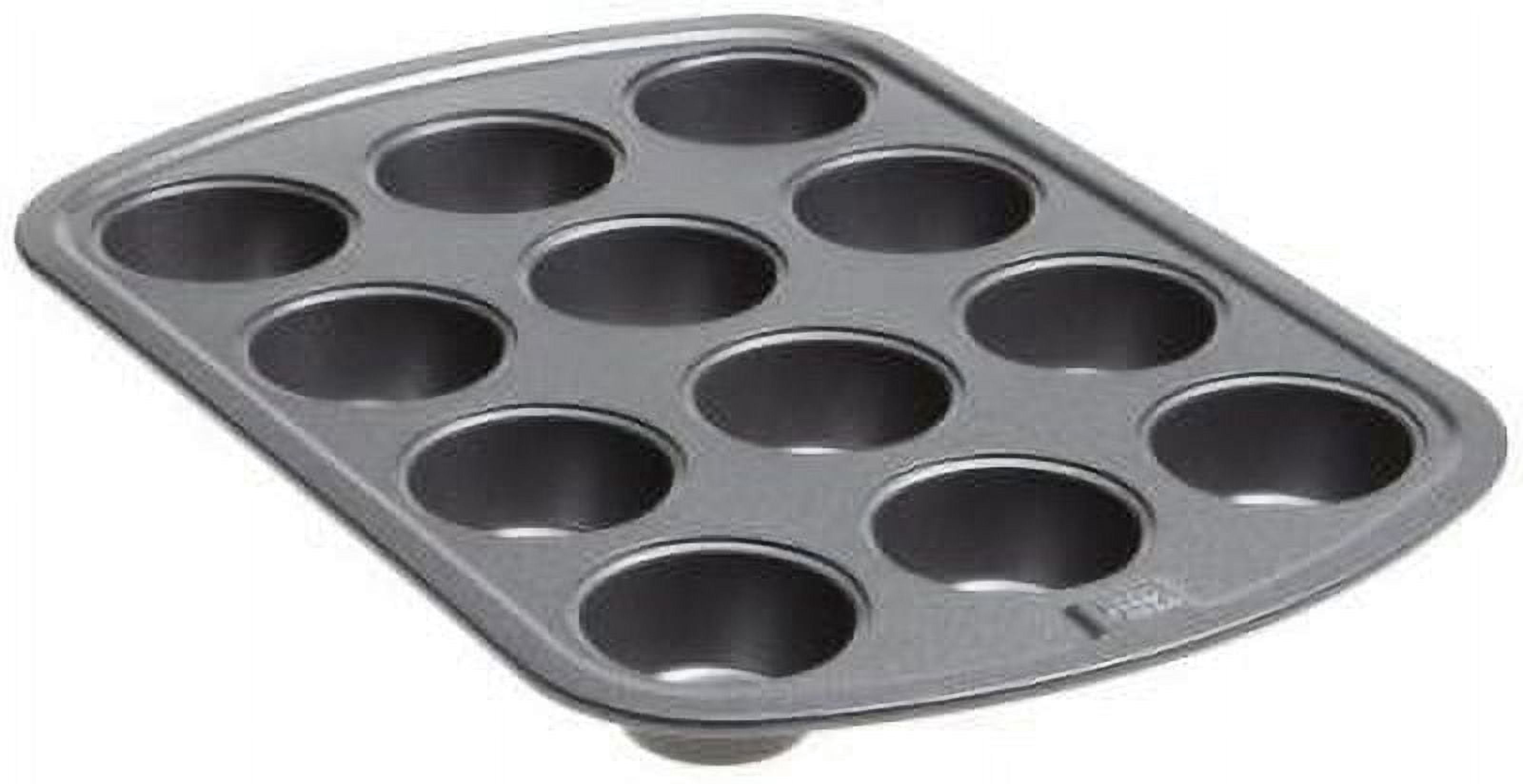 Good Cook 12-Cup Mini Muffin Pan, Nonstick, 1-7/8" Diameter Cups