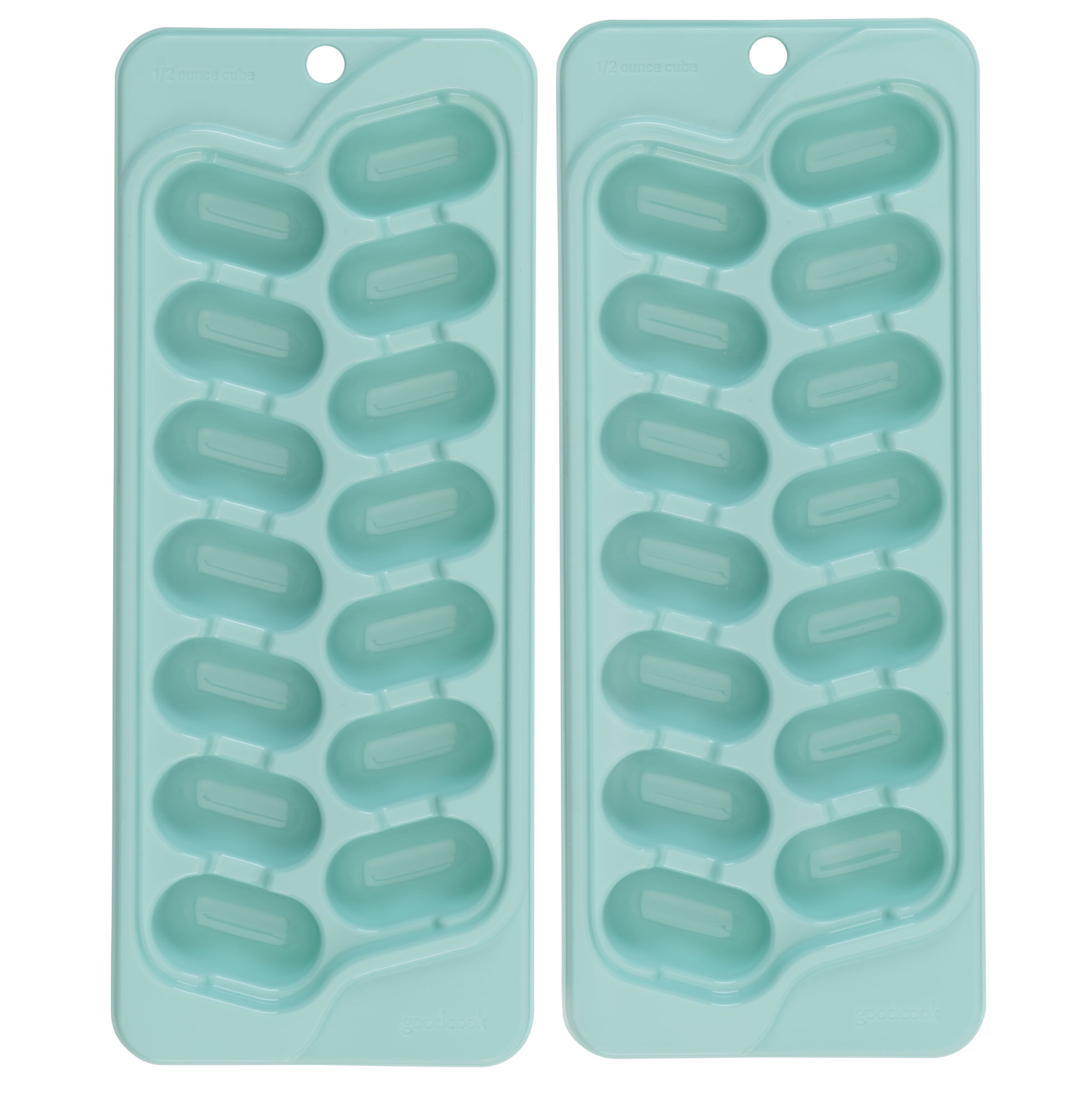 Good Cook 16681 Flexible Ice Cube Tray- 2 Count - Walmart.com