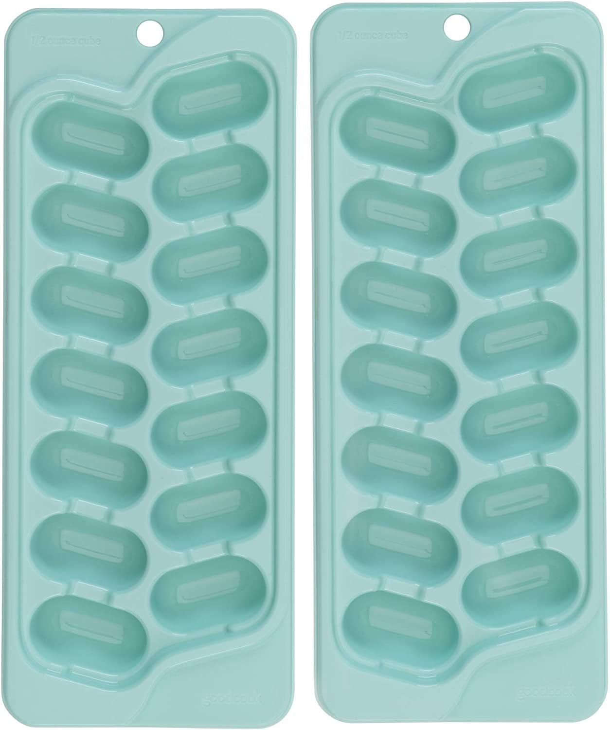 Good Cook 16681 Flexible Ice Cube Tray- 2 Count