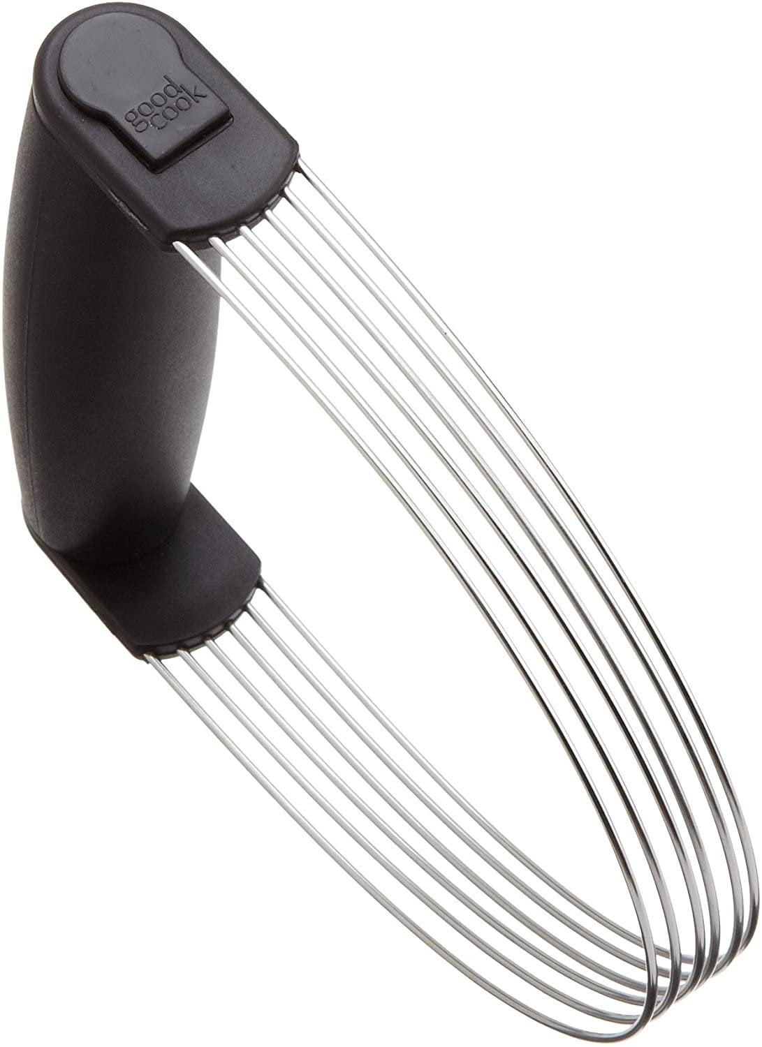 Good Cook 21995 Pastry Blender with Wood Handle, Stainless Steel Blades, Each