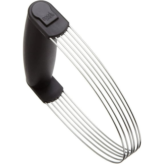 Good Cook 21995 Pastry Blender with Wood Handle, Stainless Steel Blades, Each