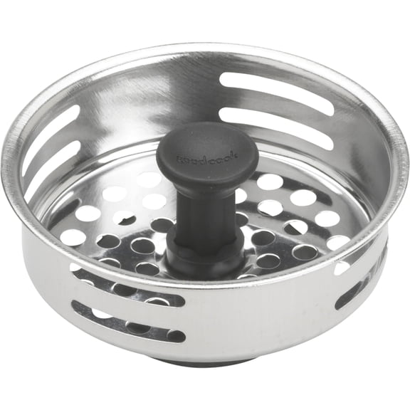 Sink Strainer, Stainless Steel, Silver, Universal Strainer, GoodCook, 1 Piece