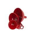 thumbnail image 1 of Good Cook 3-Piece Plastic Funnel Set (Pack of 6), 1 of 1