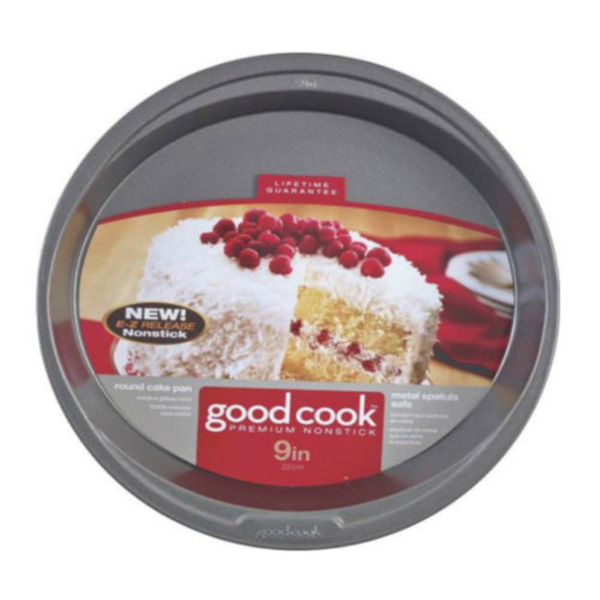 Good Cook 9 In. Round Non-Stick Cake Pan - image 1 of 2