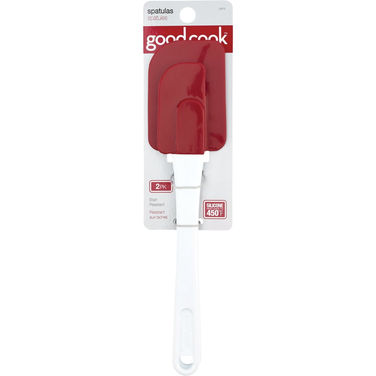 Good Cook Classic Set of 2 Silicone Spatulas